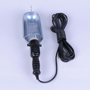 Lampe de travail portative avec couvercle en fer, ampoule halogène 220V, lampe d'inspection portable pour travaux de réparation - Product Image 2
