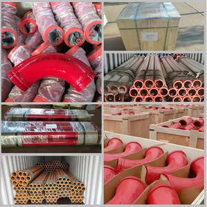 ท่อแปลงขนาดปั๊มคอนกรีต 28" <span class=keywords><strong>36</strong></span>" พร้อมโลโก้และสีตามสั่ง - Product Image 6