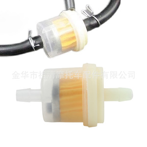 Filtro de combustible para motocicleta Zuqing Ca122, elemento filtrante de gasolina de plástico transparente para uso general - Product Image 3