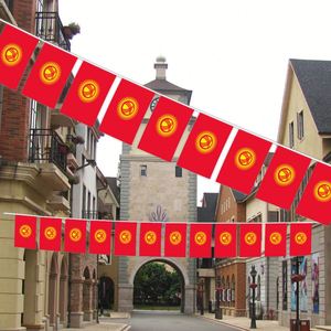 Banderines de <span class=keywords><strong>Kirguistán</strong></span> al por Mayor, Tamaño y Diseño Personalizados, Impresión Digital para Decoración - Product Image 3