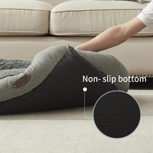 Wholesale Custom Waterproof Solid Square Shape Comfortable Suede Corduroy Breathable Removable Washable <b>Dog</b> <b>Bed</b> - Product Image 3