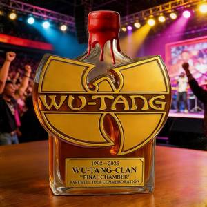 Nouvelle et populaire bouteille à whisky en borosilicate de haute qualité : <span class=keywords><strong>Wu</strong></span>-<span class=keywords><strong>Tang</strong></span> Clan Final Chamber Fawell Touring Whisky Bottle - Product Image 6