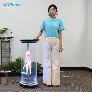 Olograma <span class=keywords><strong>3D</strong></span> <span class=keywords><strong>Mini</strong></span> Ba Chiều LED Fan Nối Hình Trụ <span class=keywords><strong>3D</strong></span> Fan Ba Chiều Con Người Tủ Giải Pháp <span class=keywords><strong>3D</strong></span> Ba Chiều Fan Chiếu - Product Image 2