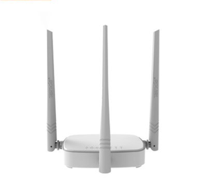 Router WiFi Wireless Tenda N318 300Mbps 2.4GHz all'ingrosso con 3 Antenne da 5dBi e 4 Porte WDS Ripetitore per Casa, Ufficio e SOHO - Product Image 1