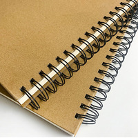 Bloc-notes A4 60 pages 160 g/m², reliure spirale, couverture rigide en kraft, carnet de croquis, livre de dessin pour adultes, fournitures de dessin artistique