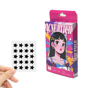 Patchs Hydrocolloï<span class=keywords><strong>des</strong></span> Anti-Acné Black Star Certifiés CE, Autocollants Invisibles pour Imperfections, Guérison Rapide, Marque Privée OEM pour Marques de <span class=keywords><strong>Beauté</strong></span> - Product Image 2