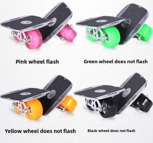 Patineta Extrema de Aleación de Aluminio para Adultos con Ruedas de PU de 32mm Flash - Paquete de 2 para Patinaje Activo con Placa de Deriva - Product Image 5