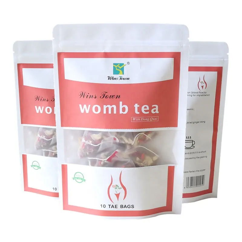 Teh rahim herbal alami Tiongkok teh pribadi Label organik Fertil detoks perempuan hangat teh kesuburan wanita