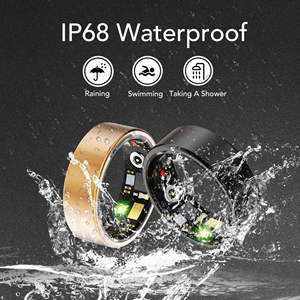 Anéis Inteligentes Hipoalergênicos à Prova d'Água em Aço Inoxidável COOL, Monitor de Saúde - Product Image 4