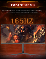 Moniteur incurvé 34 pouces sans cadre 1K 2K 4K 120Hz 144Hz 165Hz 180Hz Moniteur PC Ordinateur Moniteur de jeu PC
