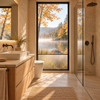 Villa Modulaire Miroir Européenne avec Verre Réfléchissant pour le Glamping et les Complexes Hôteliers en France, Allemagne, Italie