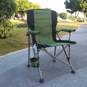Chaise pliante portable Horseshoe Chair pour la plage, la pêche, le camping, le barbecue, les loisirs, le croquis, en tissu Oxford - Product Image 2