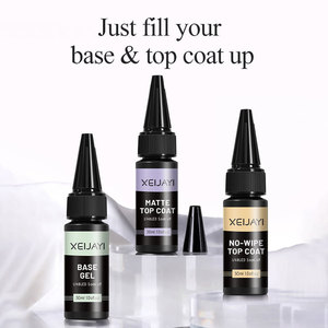 Sơn Gel Dưỡng Móng XEIJAYI 30ml UV LED, Độ Bóng Cao, Bền Màu, Không Cần Lau, Sơn Top Coat Mờ, Có Mẫu Miễn Phí, Nhận Làm Logo OEM/ODM, Dành Cho Tiệm Làm Móng - Product Image 4