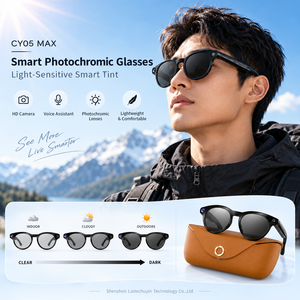 Lunettes Intelligentes CY05 avec Caméra 8MP, Traduction en Temps Réel, Assistant IA, Stabilisation, Transfert WiFi – Vente en Gros - Product Image 1