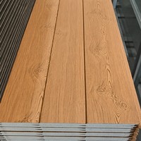 Panneau Métallique Préfabriqué Sculpté et Gaufré pour Stand de Marché, Matériau Mural Isolant Thermique à Faible Coût