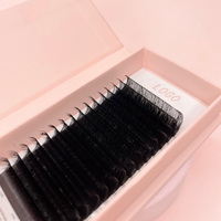 Extensions de Cils Individuels Mat Cachemire Volume Effet Russe pour Pose Facile en Plateau