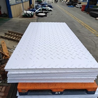 Fabricant OEM Fourniture Pelle Équipement Lourd Antidérapant Protection du Sol Feuille de Plastique PE HDPE Coupe Personnalisée
