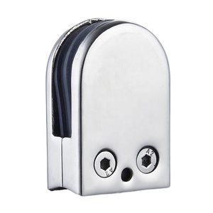 Mới Thép Không Gỉ Lan Can Thiết Kế Lan Can Lan Can Phù Hợp Bài Kính Clip Chủ Lan Can Khung Kính Kẹp D Hình Dạng - Product Image 1