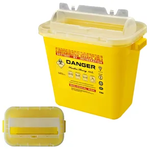 Hohe Qualität UN3291 10 liter Kunststoff Medizinische Sharps Container