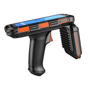 C61 안드로이드 5.5인치 PDA 스캐너 장거리 UHF <span class=keywords><strong>RFID</strong></span> 리더 라이터 4G WIFI 1D/2D 바코드 스캐너 충전 크래들 포함 - Product Image 6