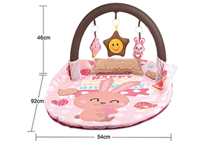 <span class=keywords><strong>Tapis</strong></span> de sol de sport 2 en 1 coloré multifonctionnel, support de sol, pour le fitness, piano de bébé, gymnastique <span class=keywords><strong>avec</strong></span> arc, nouveau design - Product Image 2