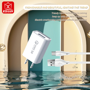 Adaptador de enchufe US UK AU EU QC3.0 Teléfono móvil portátil <span class=keywords><strong>Cargador</strong></span> rápido inteligente Universal 5V1A <span class=keywords><strong>Cargador</strong></span> de teléfono de viaje USB - Product Image 3