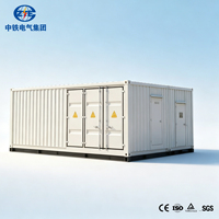 Système de stockage d'énergie solaire hors réseau industriel commercial 6kV/35kV 50Hz 480V sortie 440V/110V/380V transformateurs MV & HV trois