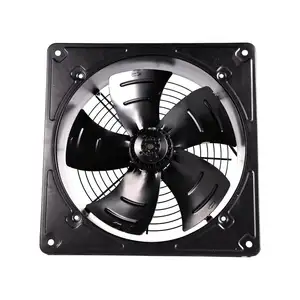 220v 0.42A 300mm high flow temperature axial air external square rotor duct fans