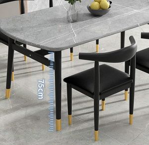 <span class=keywords><strong>Table</strong></span> à manger commerciale de luxe légère <span class=keywords><strong>Table</strong></span> à manger rectangulaire contre le <span class=keywords><strong>mur</strong></span> Combinaison <span class=keywords><strong>table</strong></span> à manger et chaise d'hôtel de location - Product Image 4