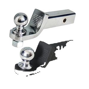 Support de boule d'attelage de 50 mm, 1-7/8 pouces, 2000 lb, boule d'attelage à bride pour camion, <span class=keywords><strong>camping</strong></span>-cars - Product Image 4