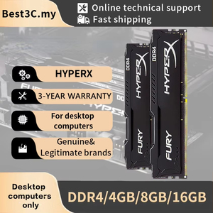 HyperX FURY DDR4 25600 19200 2133 <span class=keywords><strong>RAM</strong></span> Memoria de escritorio DIMM <span class=keywords><strong>4GB</strong></span> 8GB 16GB 32GB 2400MHz 2666MHz 3200MHz Hyperx Stock - Product Image 6