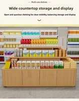 YTSF-C36 Vitrine de comptoir Nakajima personnalisée, Étagère de présentation créative pour échantillons de cigarettes, alcool, cosmétiques, supermarché
