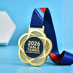 Médailles de championnat sportif en alliage de zinc, design personnalisé, pour lutte, basketball, baseball, football - Product Image 5