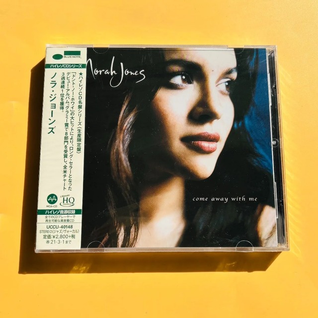Norah Jones Come Away With Me (Japanese UHQCD/MQA Edition) CD. Definitive Modern Jazz the Audiophile-approved Masterpiece.