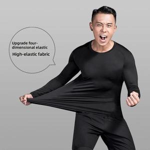Quick-Drying Clothing <strong>Men's</strong> Skiing Thermal Underwear Tight-Fitting Sports Running Suit Mountaineering Compression Outdoor - Product Image 3