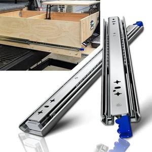 Black 28-Inch Full Extension Heavy Duty Drawer <strong>Slide</strong> 200 Lb Capacity 53mm Width For Pickup Truck Toolboxes Offering Extra Space - Product Image 1