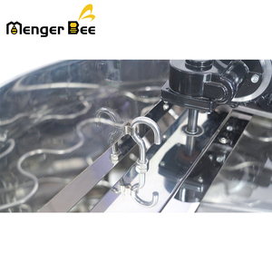 Extracteur d'abeille électrique de qualité supérieure automatique avec pieds recouverts de pulvérisation noire et porte à miel en acier inoxydable - Product Image 4