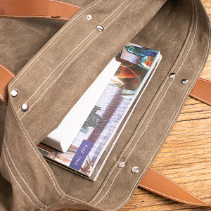 Sac de courses en toile cirée personnalisé avec logo imprimé, sac de courses en toile recyclée, sac de courses en toile personnalisé, grand sac de courses réutilisable en toile - Product Image 4