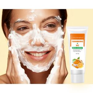 Nettoyant Visage au Curcuma et Vitamine C Naturelle – Nettoyage en Profondeur, Hydratant, Exfoliant, Purifiant les Pores, Contrôle du Sébum - Product Image 2
