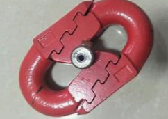 26*92 maillon denté en forme d'arc reliant les chaînes circulaires de la mine qui sont verticales au plan papier ou - Product Image 3