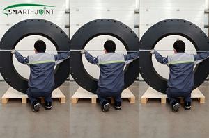 HDPE ASTM محول شفة الانصهار المؤخرة نهاية كعب - Product Image 5