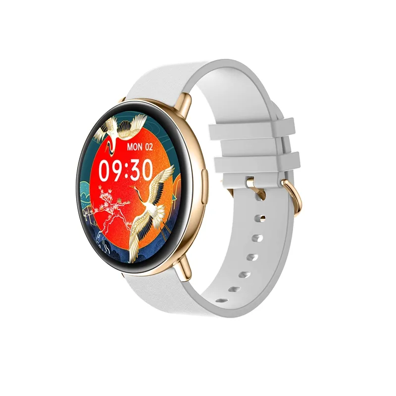 2021 New Style M30 Smartwatch Full Round BT Touch Digital Watch Wireless Charging M30 Smart Watch
