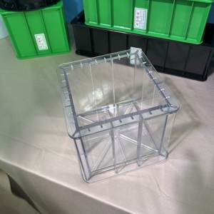 <span class=keywords><strong>ABS</strong></span>-Kunststoff 150mm Würfelform Labor-Testausrüstung für Beton Transparent für Prüfung 150*150*150mm Gussform - Product Image 3