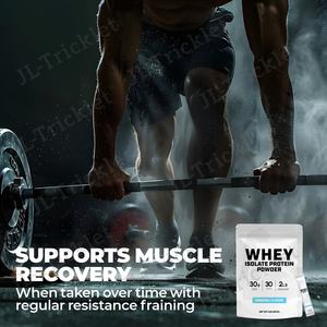 Julong OEM Marque privée Poudre d'isolat de protéine de lactosérum Croissance musculaire Protéine de lactosérum pour musculation - Product Image 1