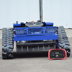 Hot Selling Us Inventory High Quality Remote Control Lawn Mower Diy Robot with Cordless <b>Brush</b> Cutter Gasoline <b>Power</b> Type - Product Image 3
