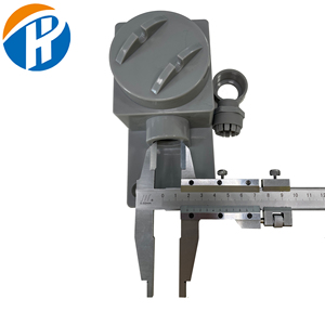 HEATERPART Housse de protection contre les intempéries pour chauffage, <span class=keywords><strong>boîte</strong></span> de jonction électrique en PP gris, <span class=keywords><strong>boîte</strong></span> de terminaison - Product Image 2