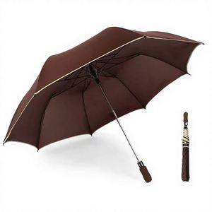Hot Style Men Business Extra <b>Large</b> Two Folding Golf Foldable Sunny Parasol Automatic Business Carton Auto Open <b>Umbrella</b> - Product Image 1