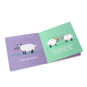 Custom Cardboard Children's Educational Board <strong>Book</strong> Professional Shrink <strong>Wrapping</strong> Offset Printing Custom Sizes OEM Brand Guangdong - Product Image 3