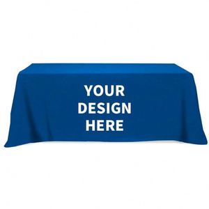 Nappe de table personnalisée imprimée pour salon professionnel, 4, 6, 8, 10 pieds, avec logo de marque – Promotion Publicitaire - Product Image 5