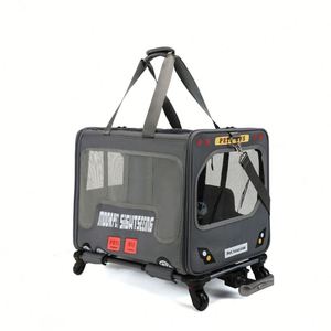 Dropshipping High Quality Airline Approved <b>Pet</b> Stroller Breathable Cats <b>Carrier</b> Foldable <b>Pet</b> Handbag - Product Image 3